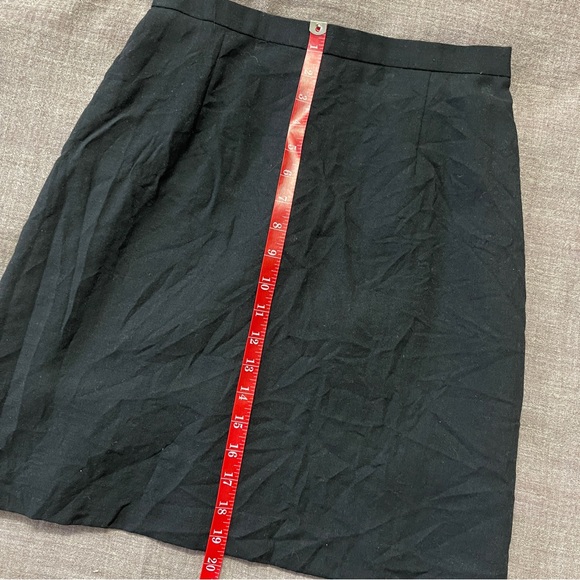 Mocambo by Takeo Ando Black Lined A Line Skirt - Picture 6 of 8